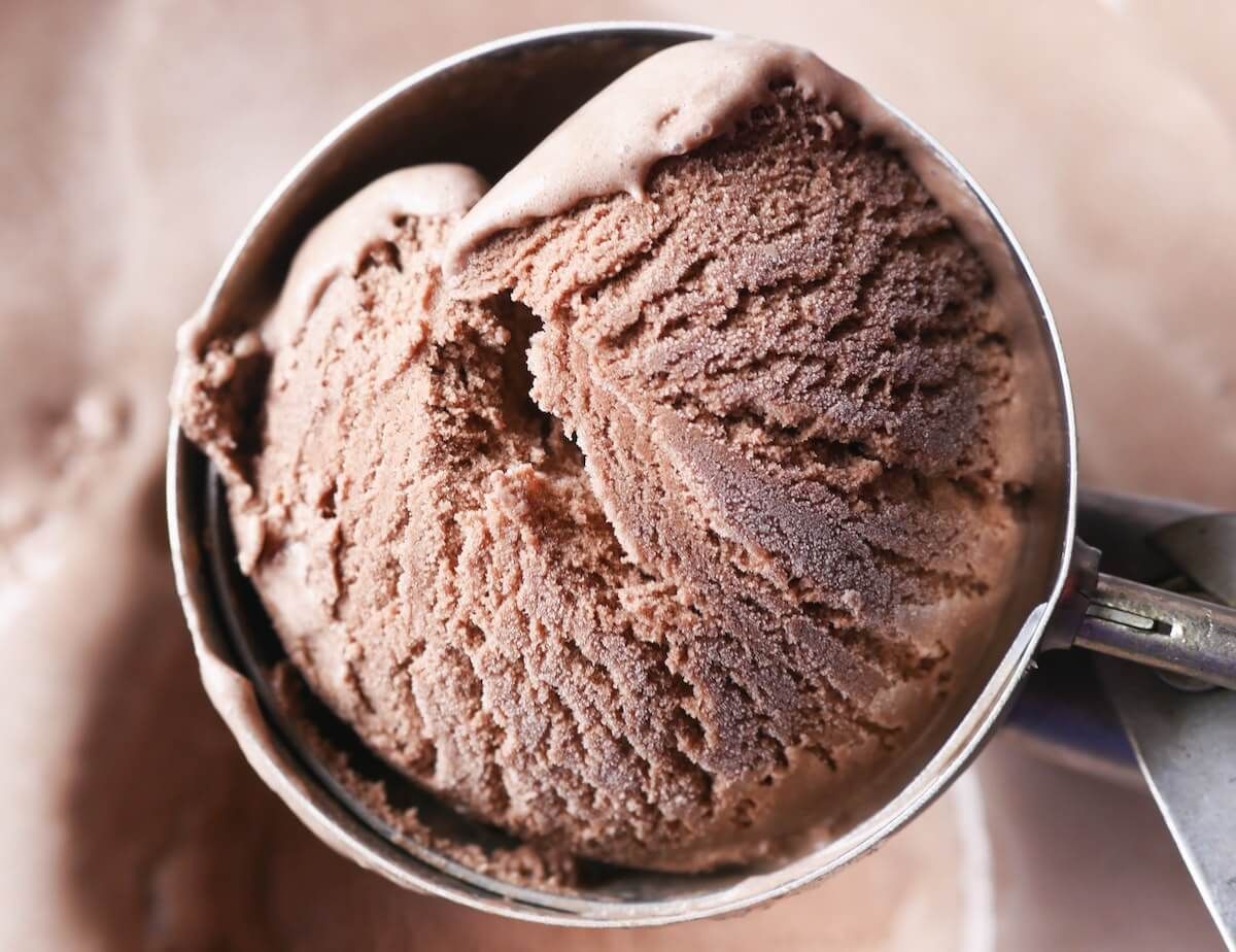 kid approved chocolate vegan ice cream