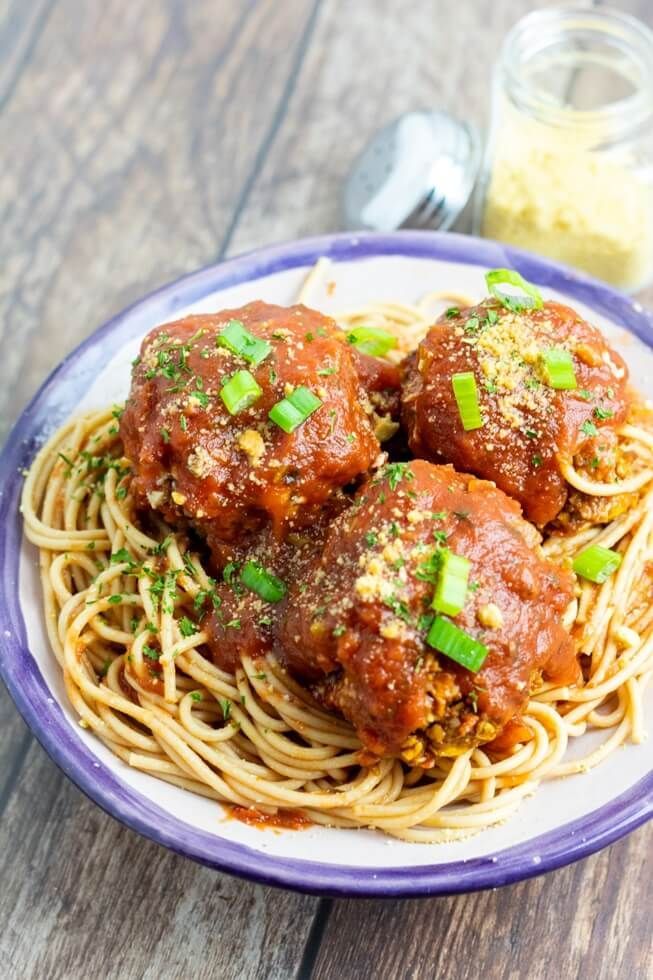 easy hearty vegan meatballs