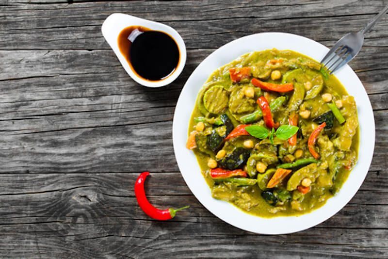 easy peasy vegan thai green curry recipe