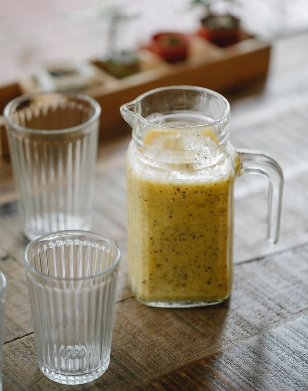 Icy Blue Spirulina Chia Vegan Smoothie Icy Blue Spirulina Chia Vegan Smoothie