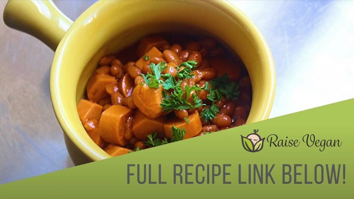 quick and easy vegan beanie weenies