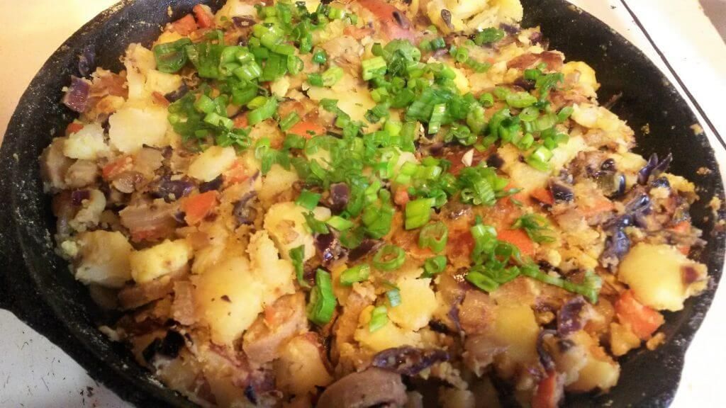 Rainbow Breakfast Potatoes Rainbow Breakfast Potatoes