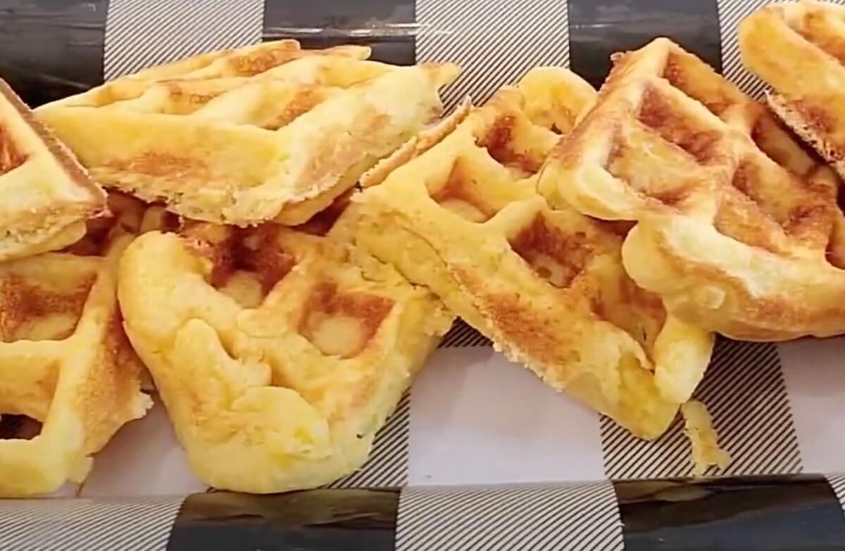 raspberry cornmeal waffles