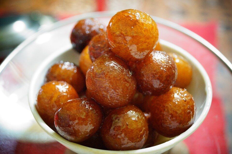 scrumptious indian dessert that melts in your mouth- vegan gulab jamun