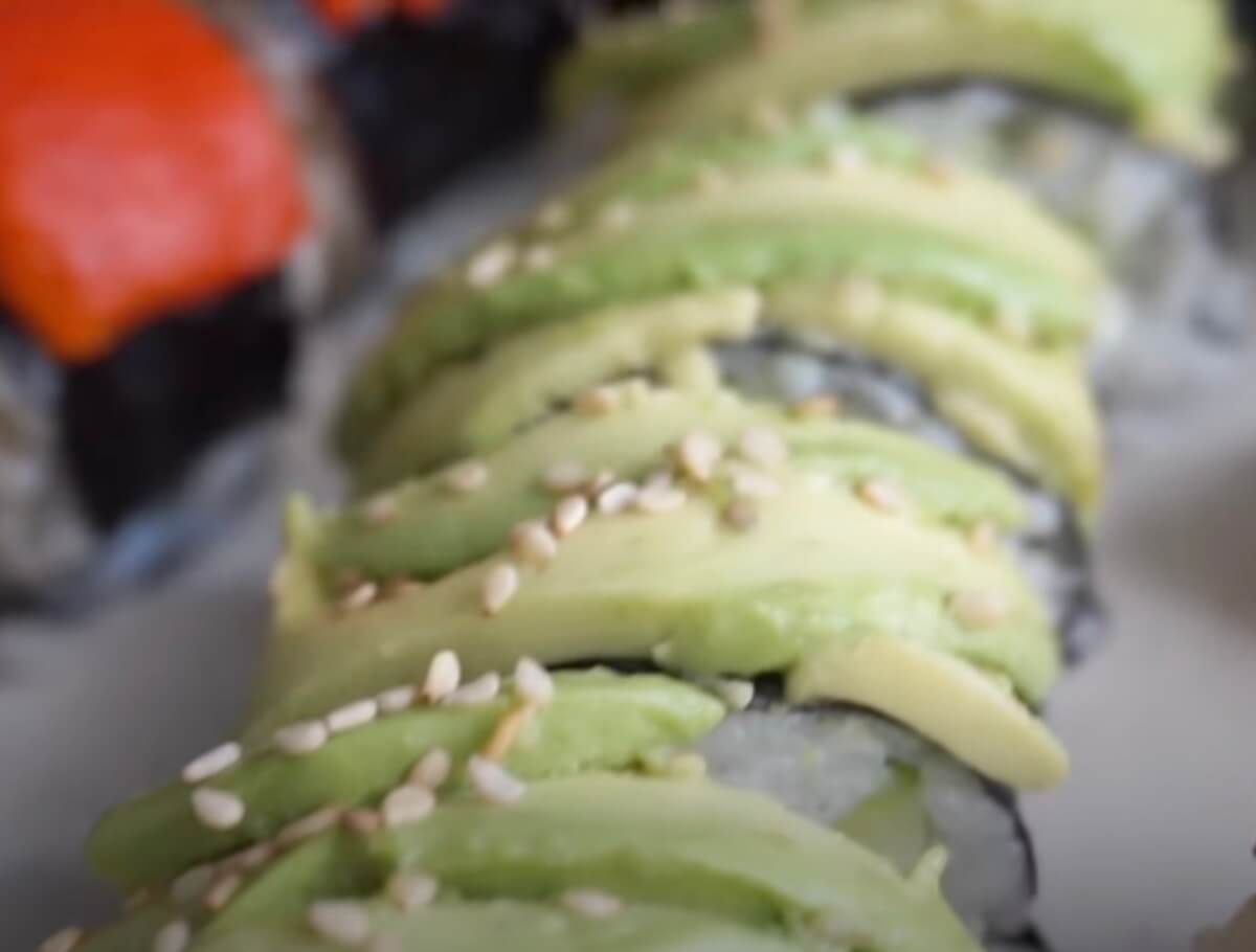 simple vegan sushi