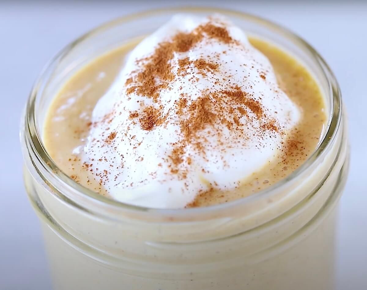 spiced pumpkin smoothie perfect for fall