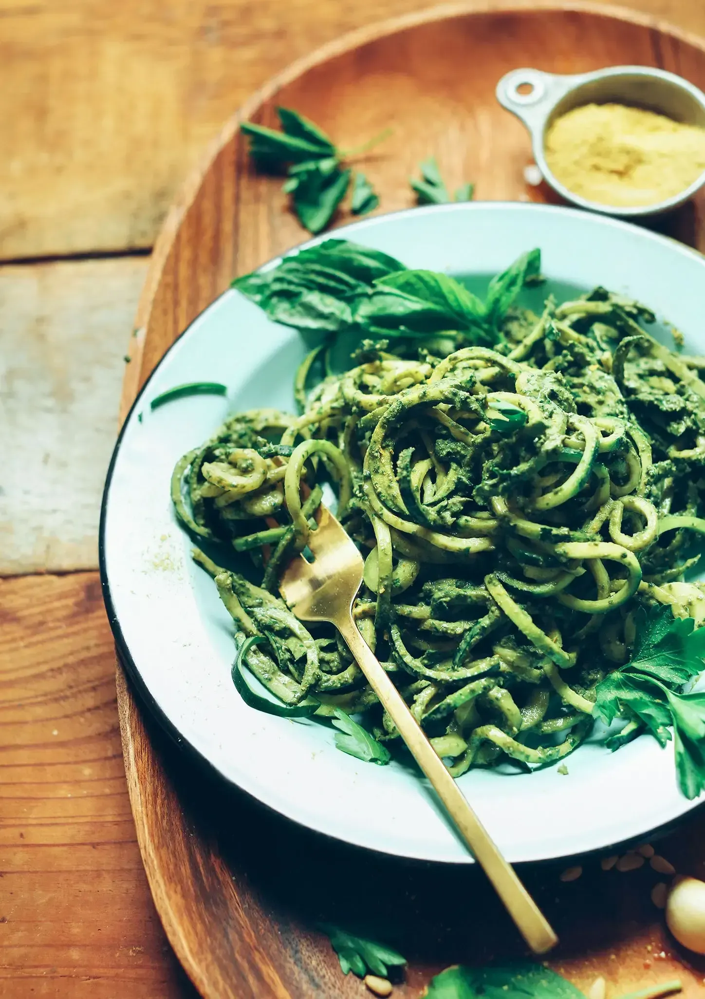 the ultimate green vegan pesto recipe