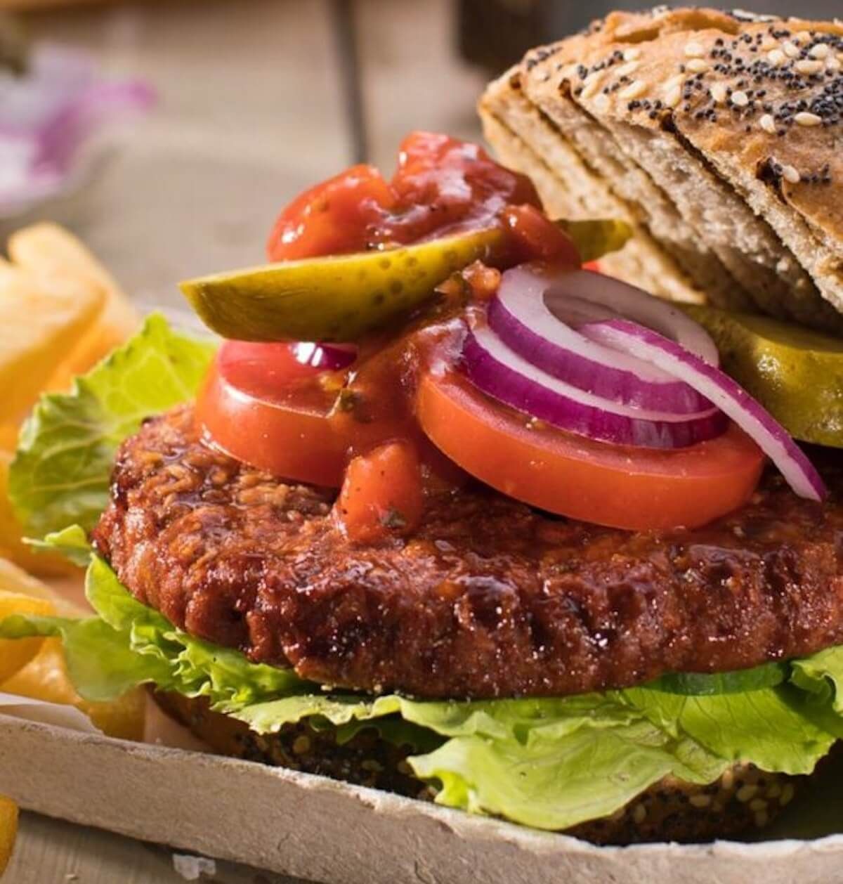 The Vegan Angus Beef Burger Is Here! The Vegan Angus Beef Burger Is Here!