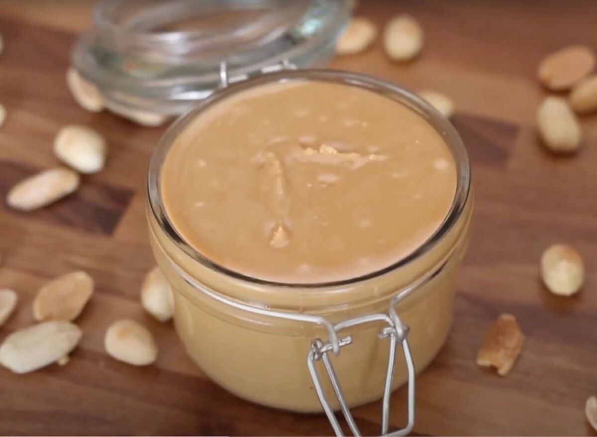 try this ridiculously easy homemade peanut butter recipe