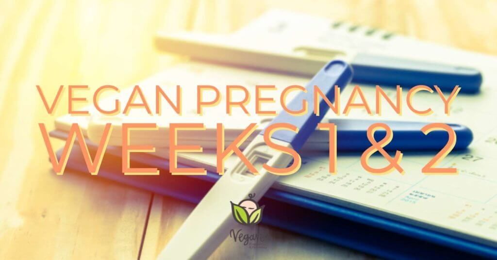 vegan pregnancy week one two