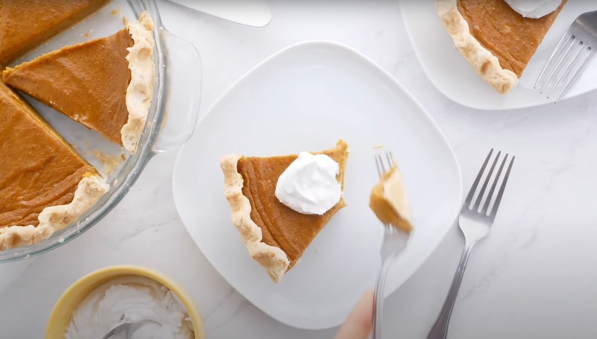 vegan pumpkin pie