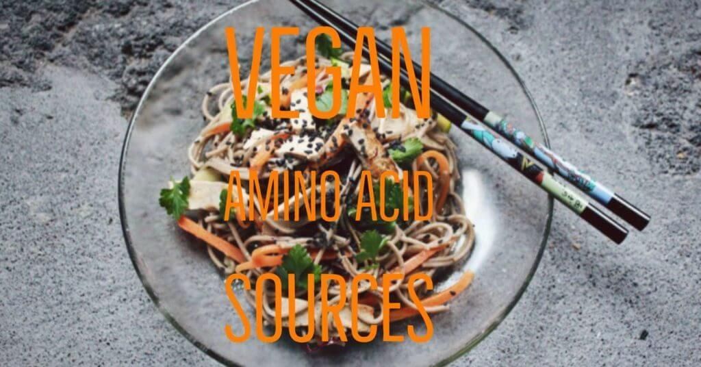 vegan sources of amino acids